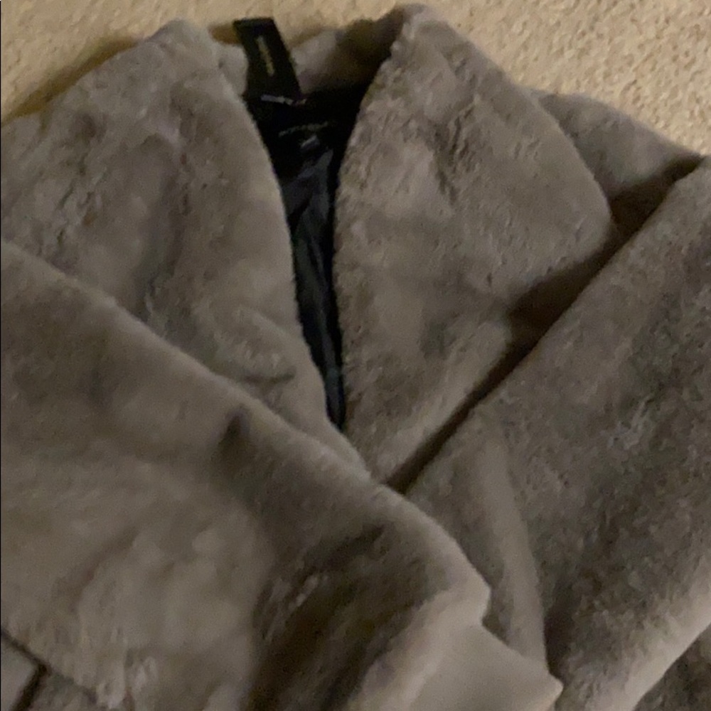 NWT Banana Republic Fur Jacket
